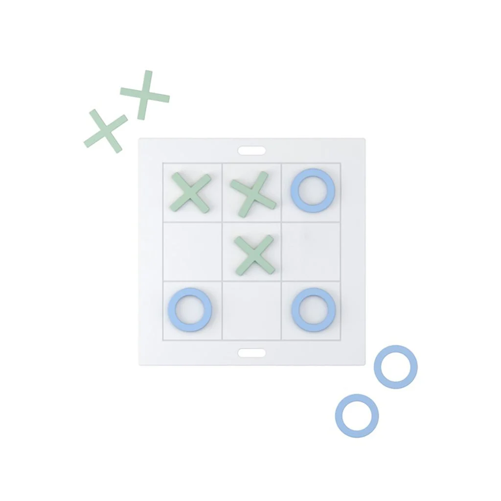Ledge Lounger Checkers & Tic Tac Toe - Outdoor Game - Image 7