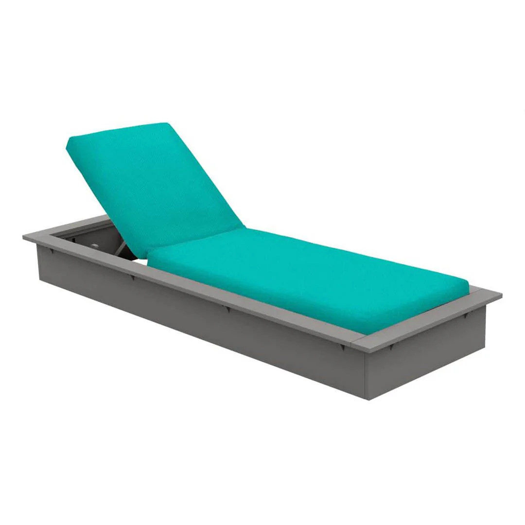 Ledge Lounger Echo Chaise Lounger - Luxury Patio Furniture - Image 30