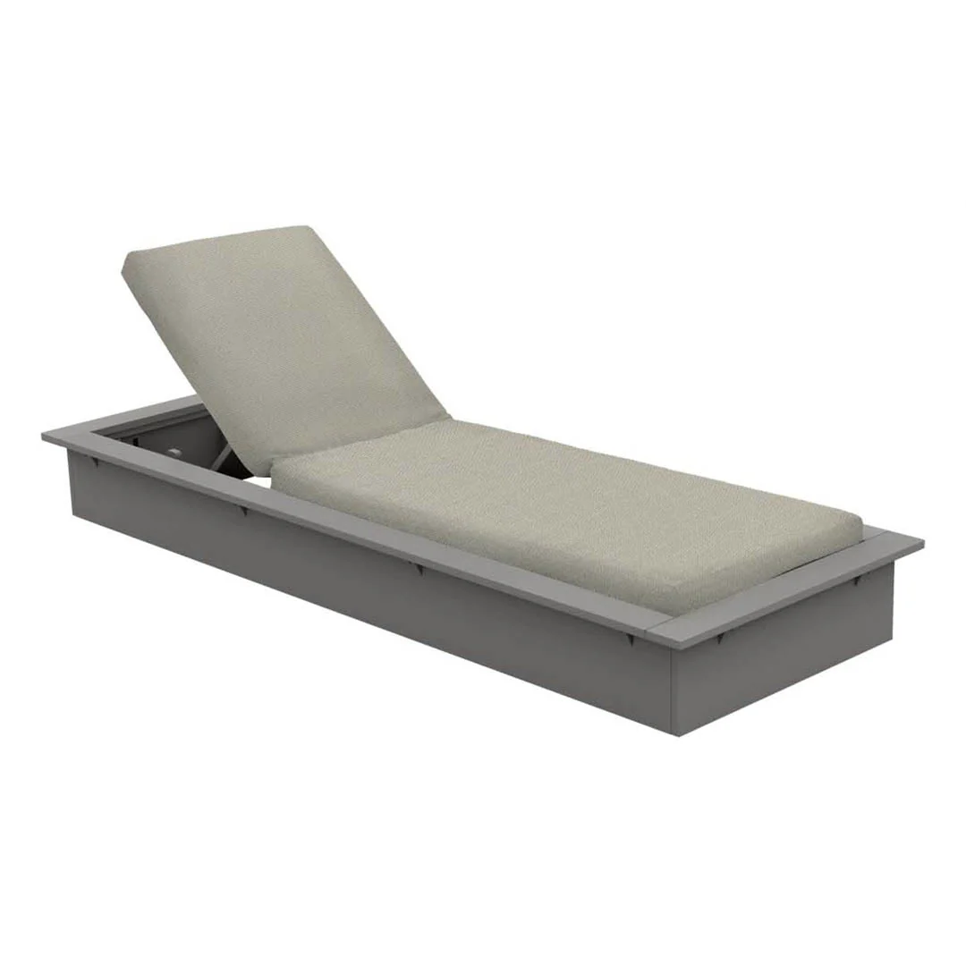 Ledge Lounger Echo Chaise Lounger - Luxury Patio Furniture - Image 31