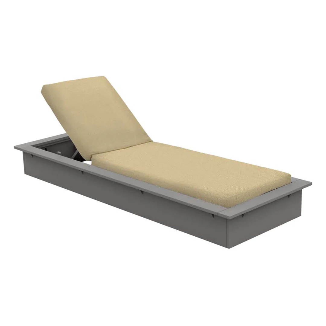 Ledge Lounger Echo Chaise Lounger - Luxury Patio Furniture - Image 32