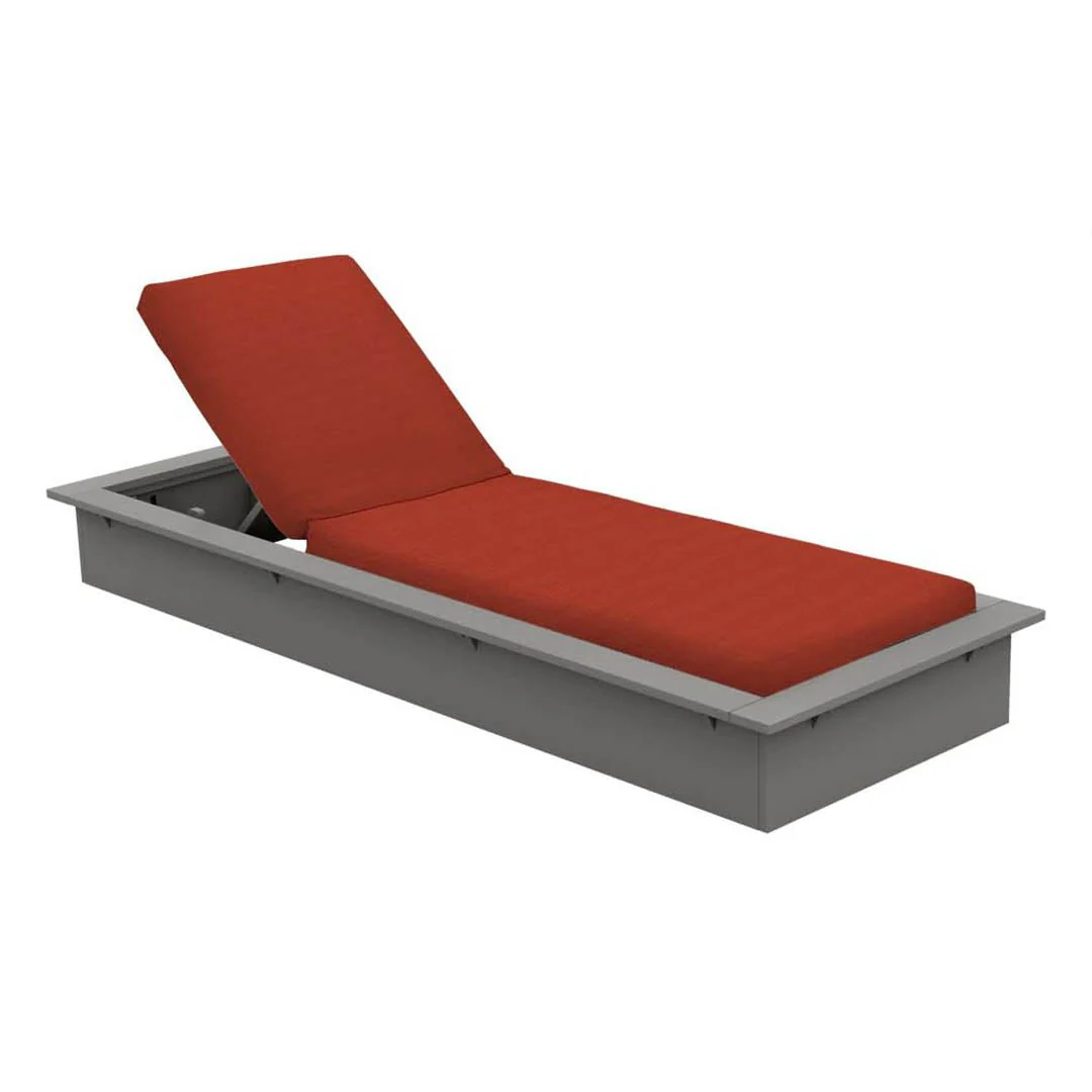 Ledge Lounger Echo Chaise Lounger - Luxury Patio Furniture - Image 33