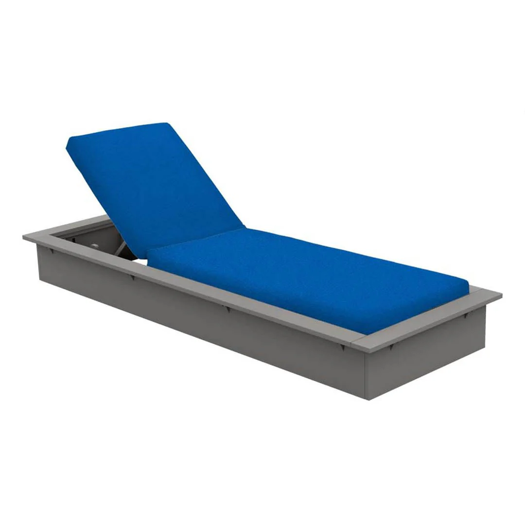 Ledge Lounger Echo Chaise Lounger - Luxury Patio Furniture - Image 34