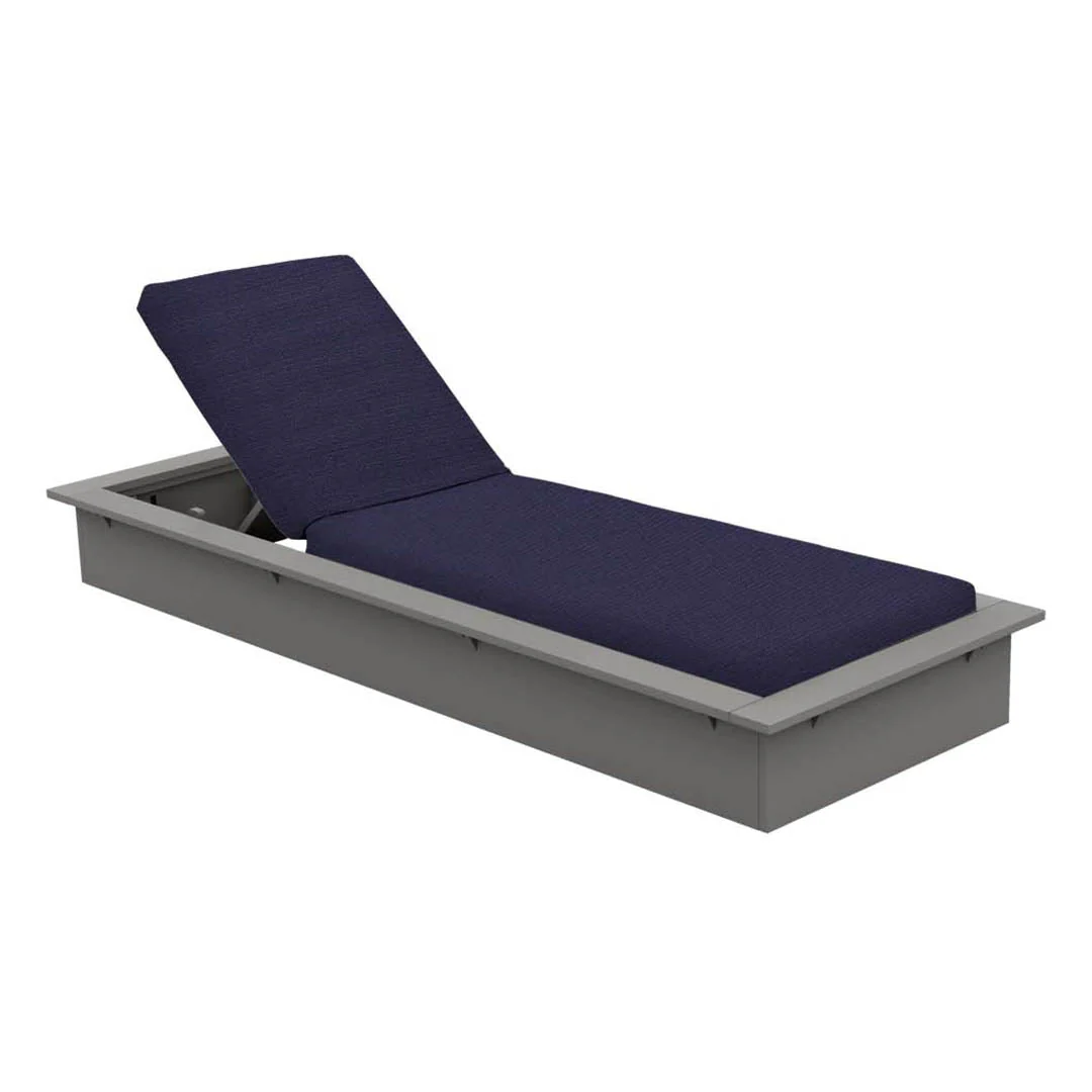 Ledge Lounger Echo Chaise Lounger - Luxury Patio Furniture - Image 35