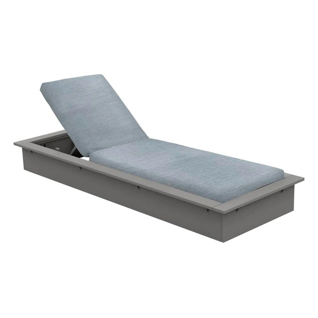 Ledge Lounger Echo Chaise Lounger - Luxury Patio Furniture - Image 36