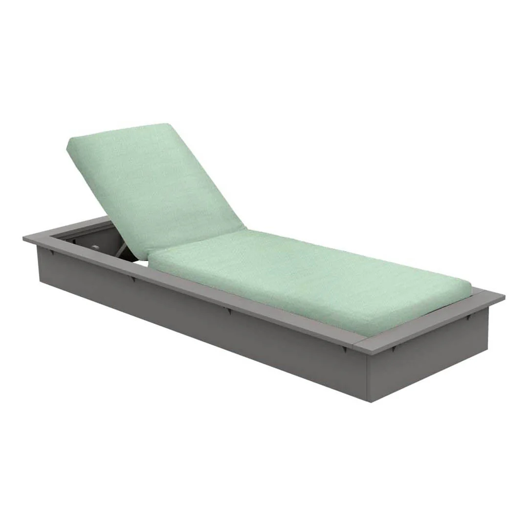 Ledge Lounger Echo Chaise Lounger - Luxury Patio Furniture - Image 37