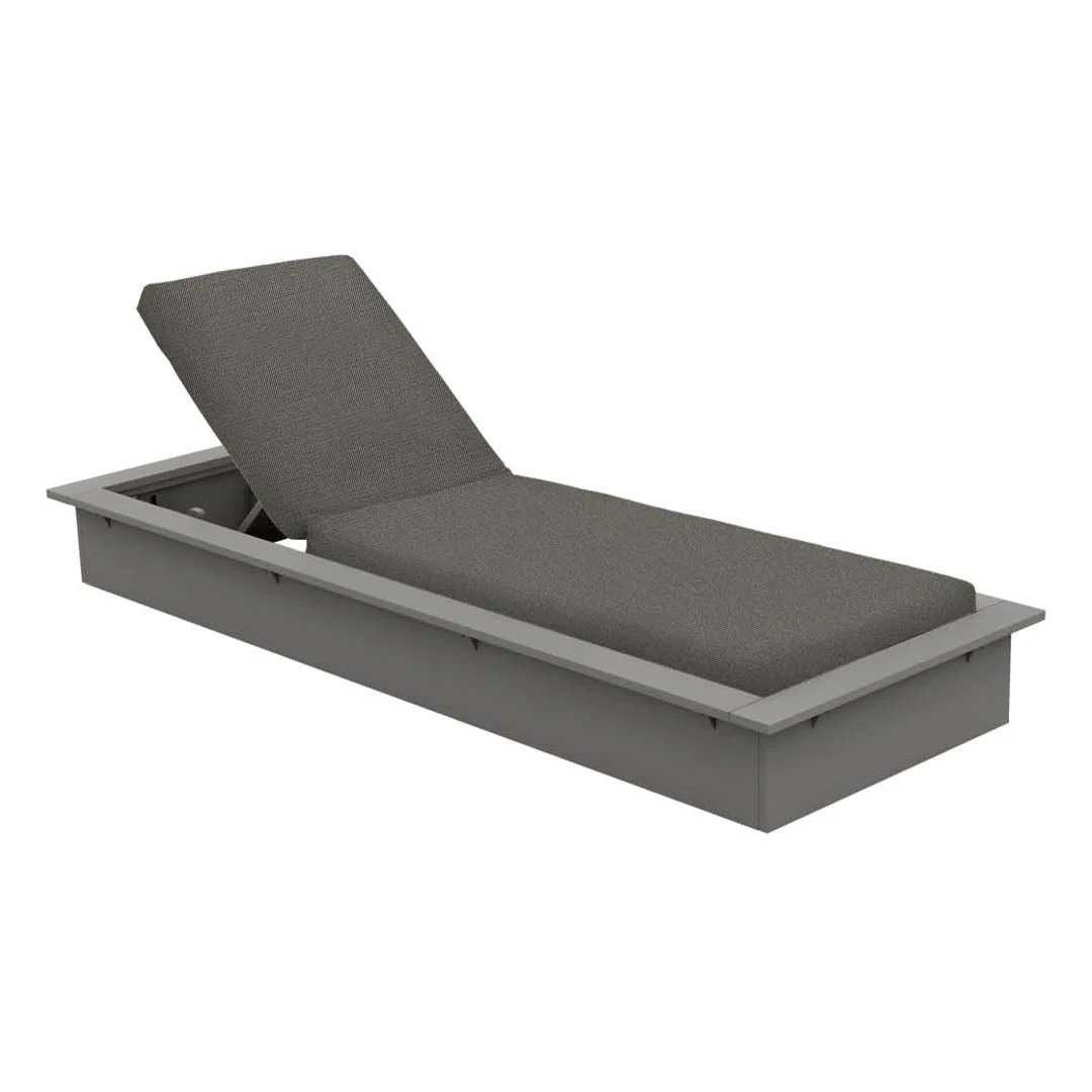 Ledge Lounger Echo Chaise Lounger - Luxury Patio Furniture - Image 38
