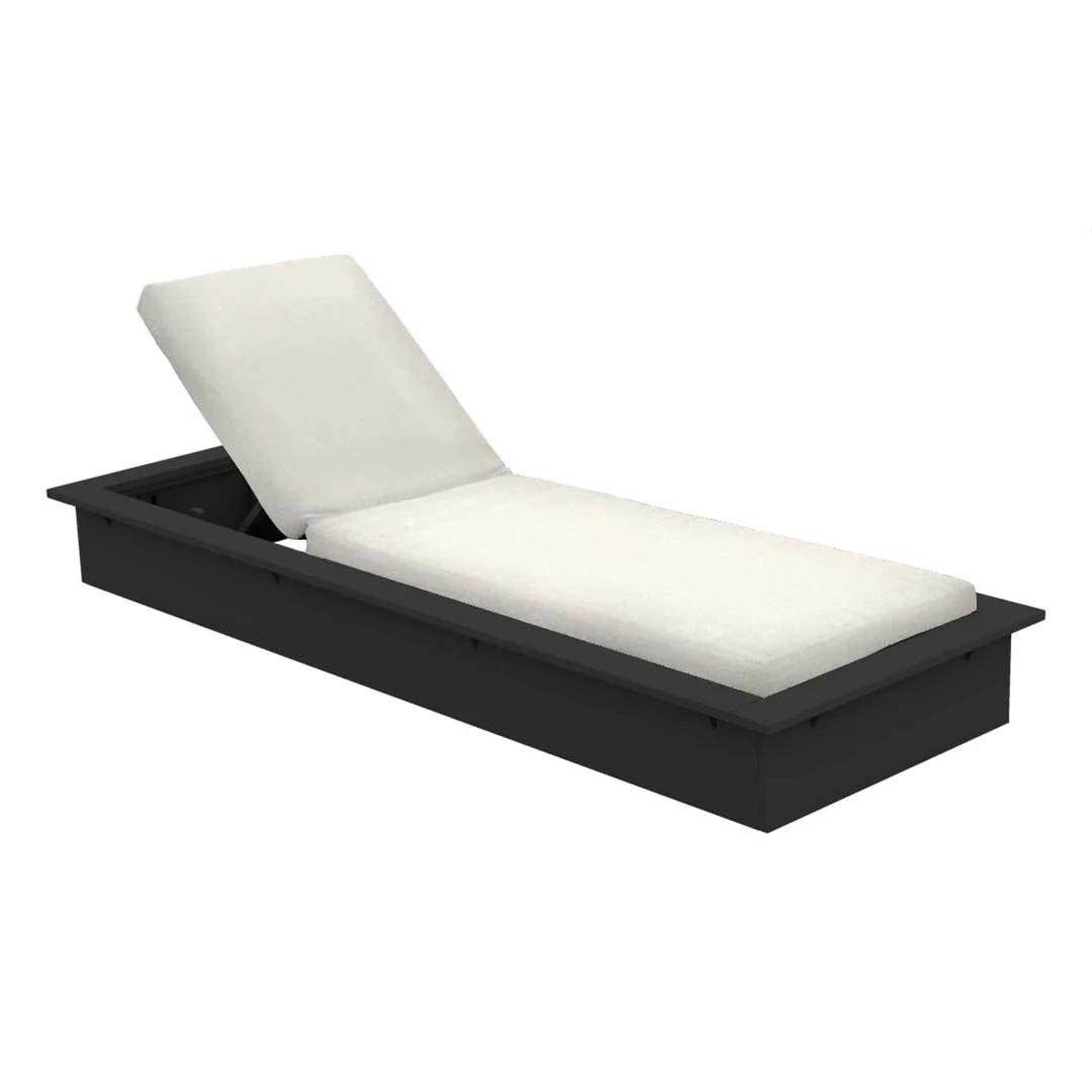 Ledge Lounger Echo Chaise Lounger - Luxury Patio Furniture - Image 39