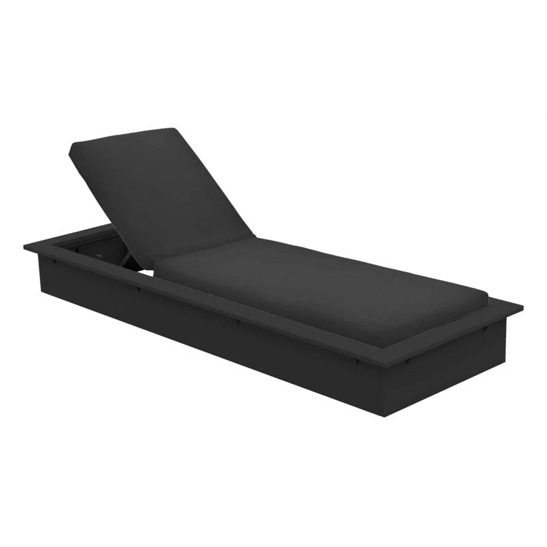 Ledge Lounger Echo Chaise Lounger - Luxury Patio Furniture - Image 40