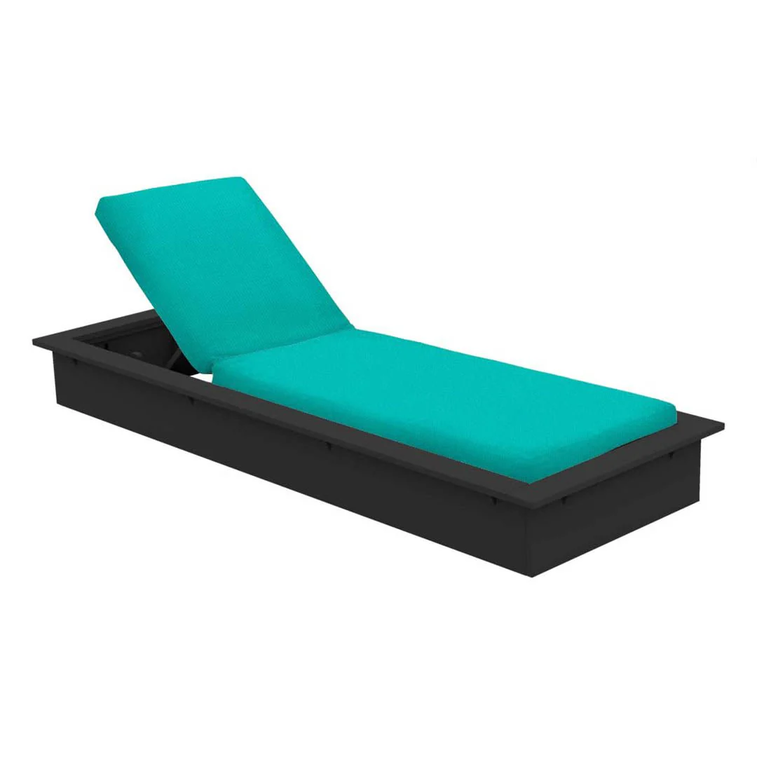 Ledge Lounger Echo Chaise Lounger - Luxury Patio Furniture - Image 41