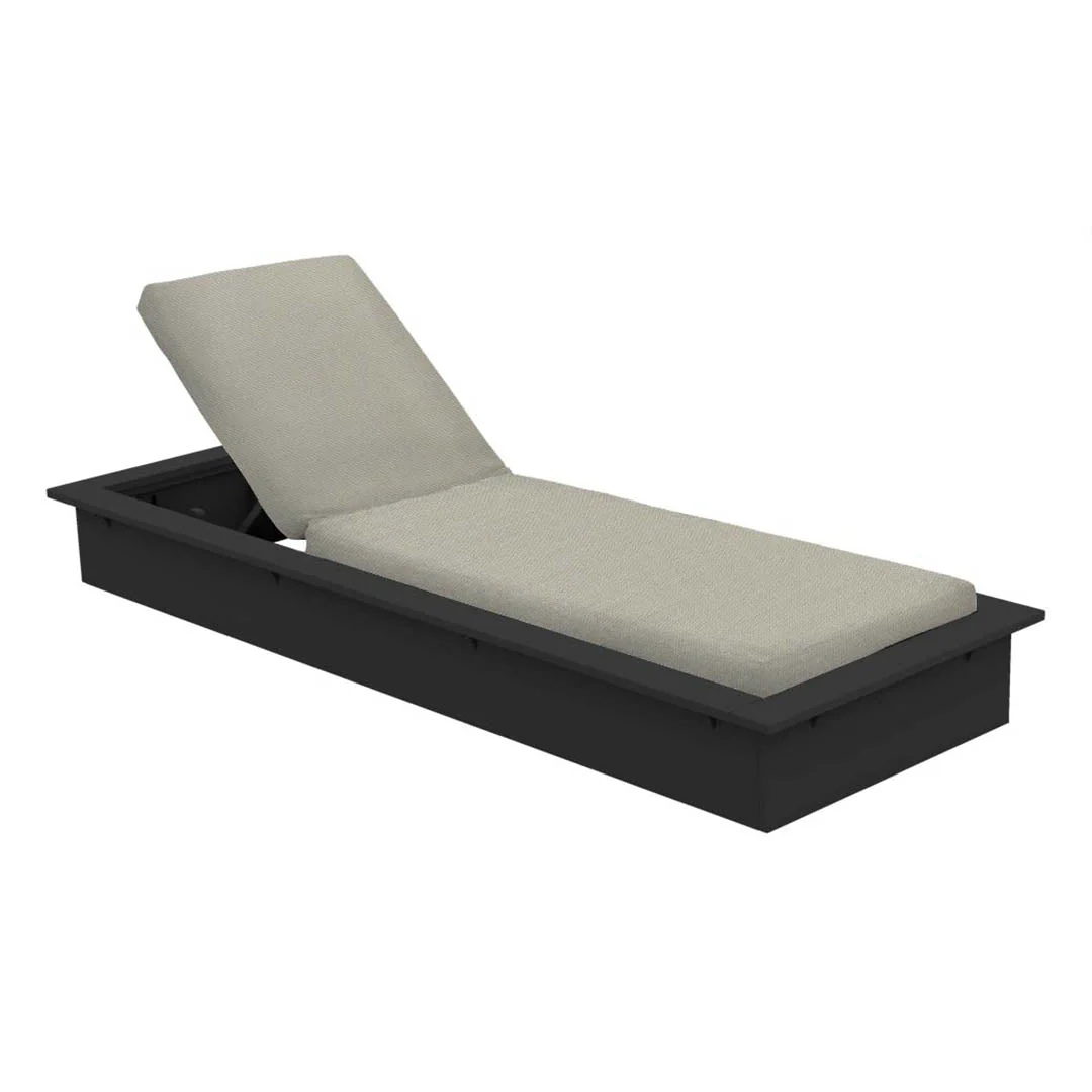 Ledge Lounger Echo Chaise Lounger - Luxury Patio Furniture - Image 42