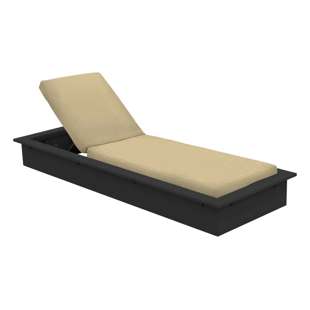 Ledge Lounger Echo Chaise Lounger - Luxury Patio Furniture - Image 43