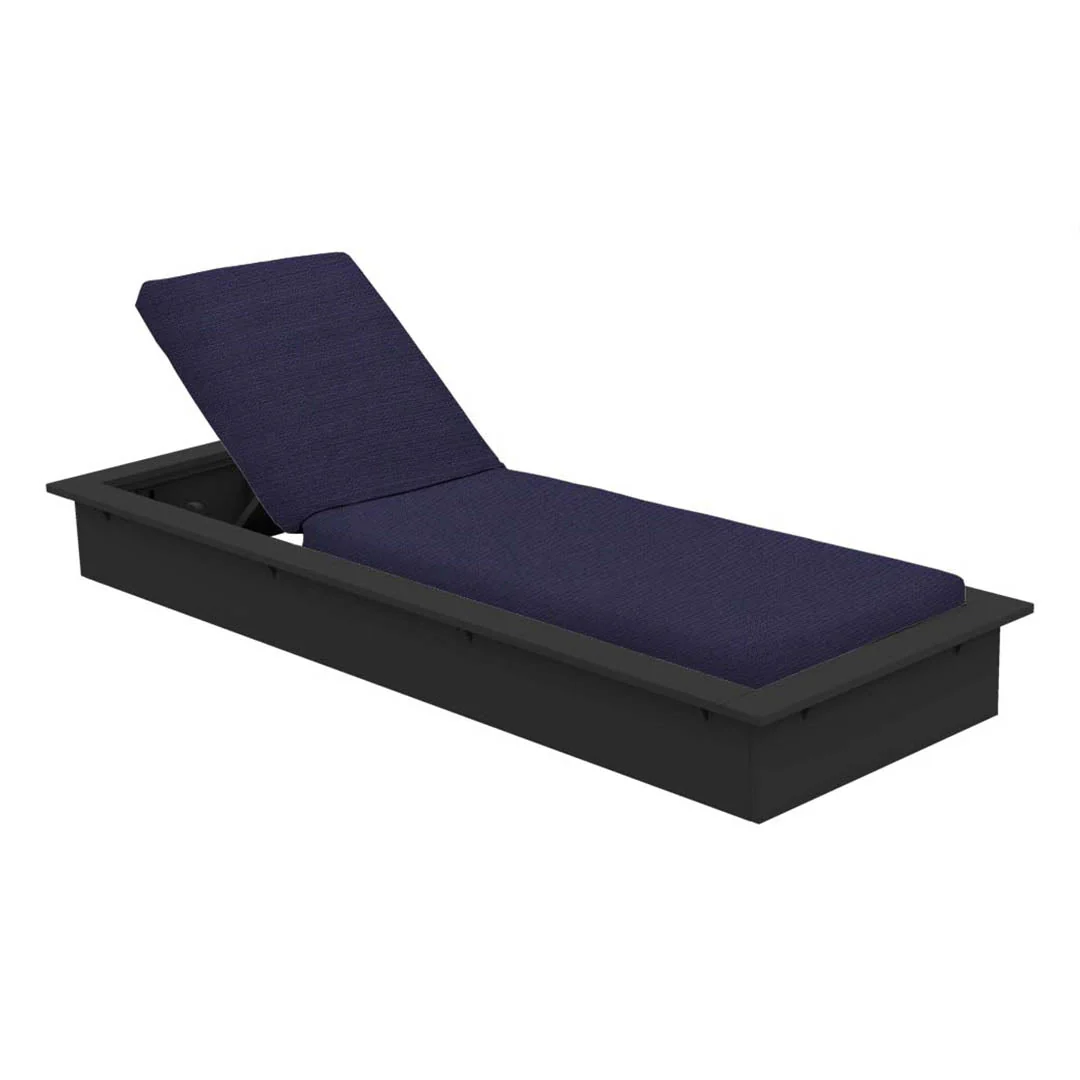 Ledge Lounger Echo Chaise Lounger - Luxury Patio Furniture - Image 46