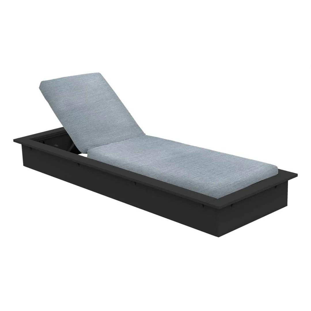 Ledge Lounger Echo Chaise Lounger - Luxury Patio Furniture - Image 47