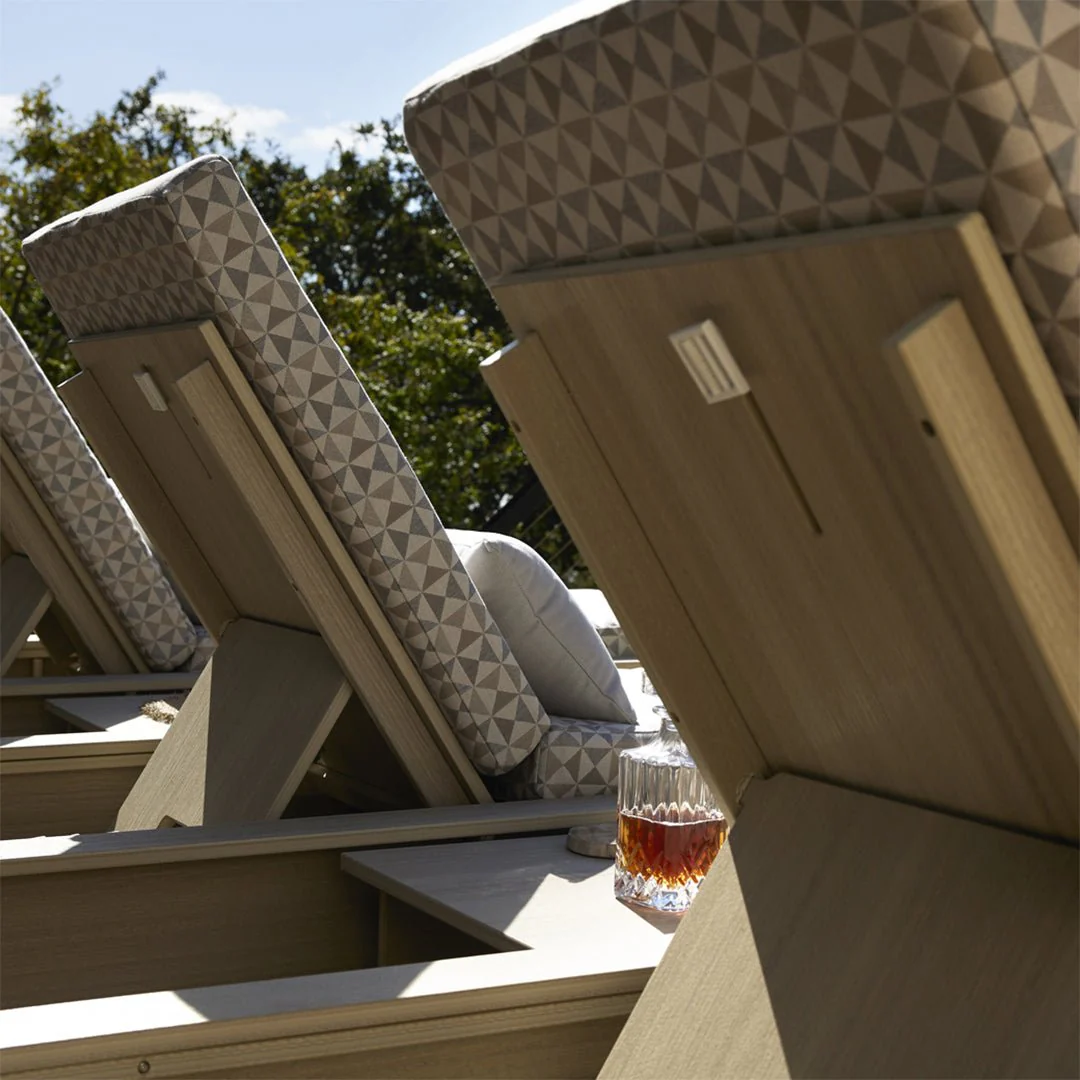 Ledge Lounger Echo Chaise Lounger - Luxury Patio Furniture - Image 5