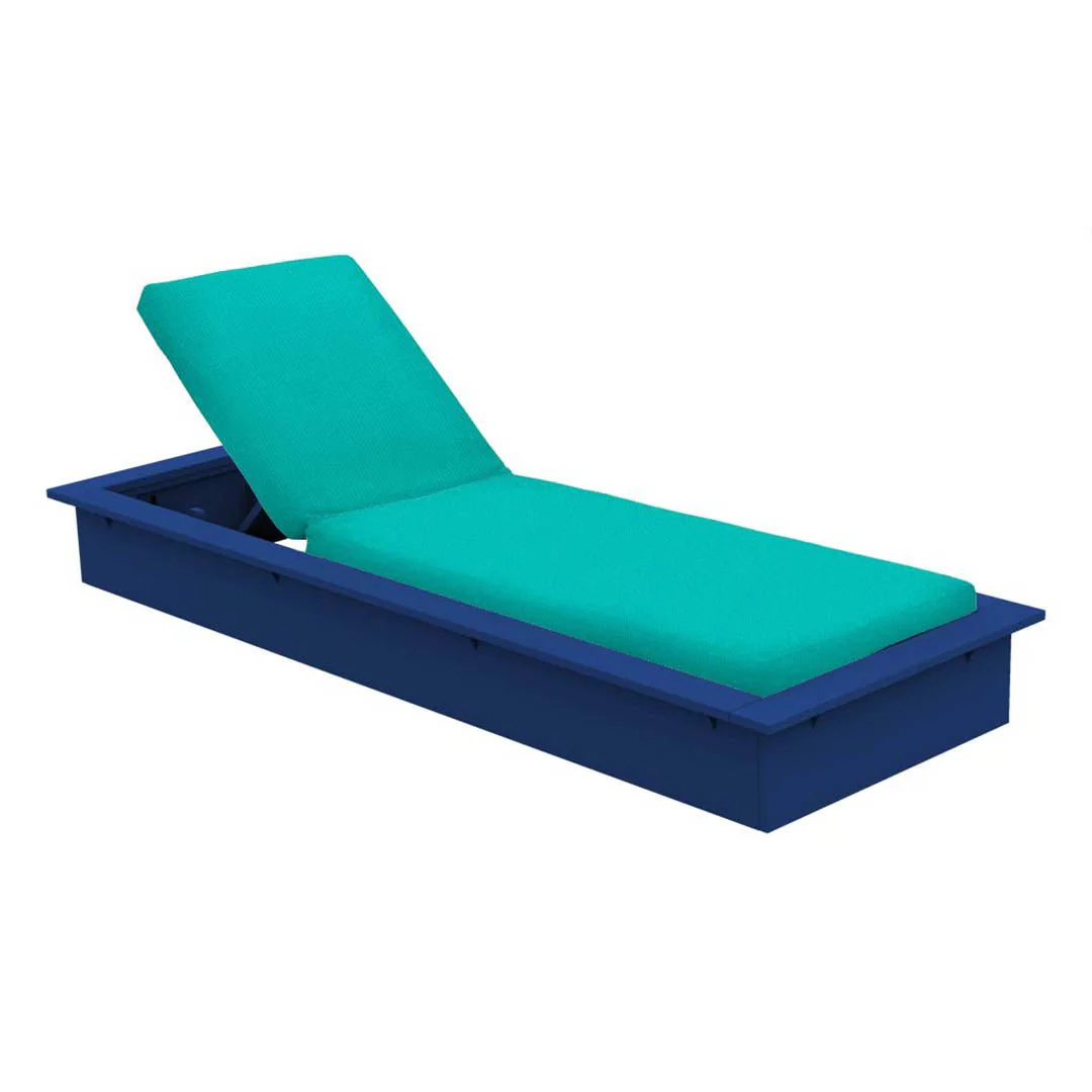 Ledge Lounger Echo Chaise Lounger - Luxury Patio Furniture - Image 51