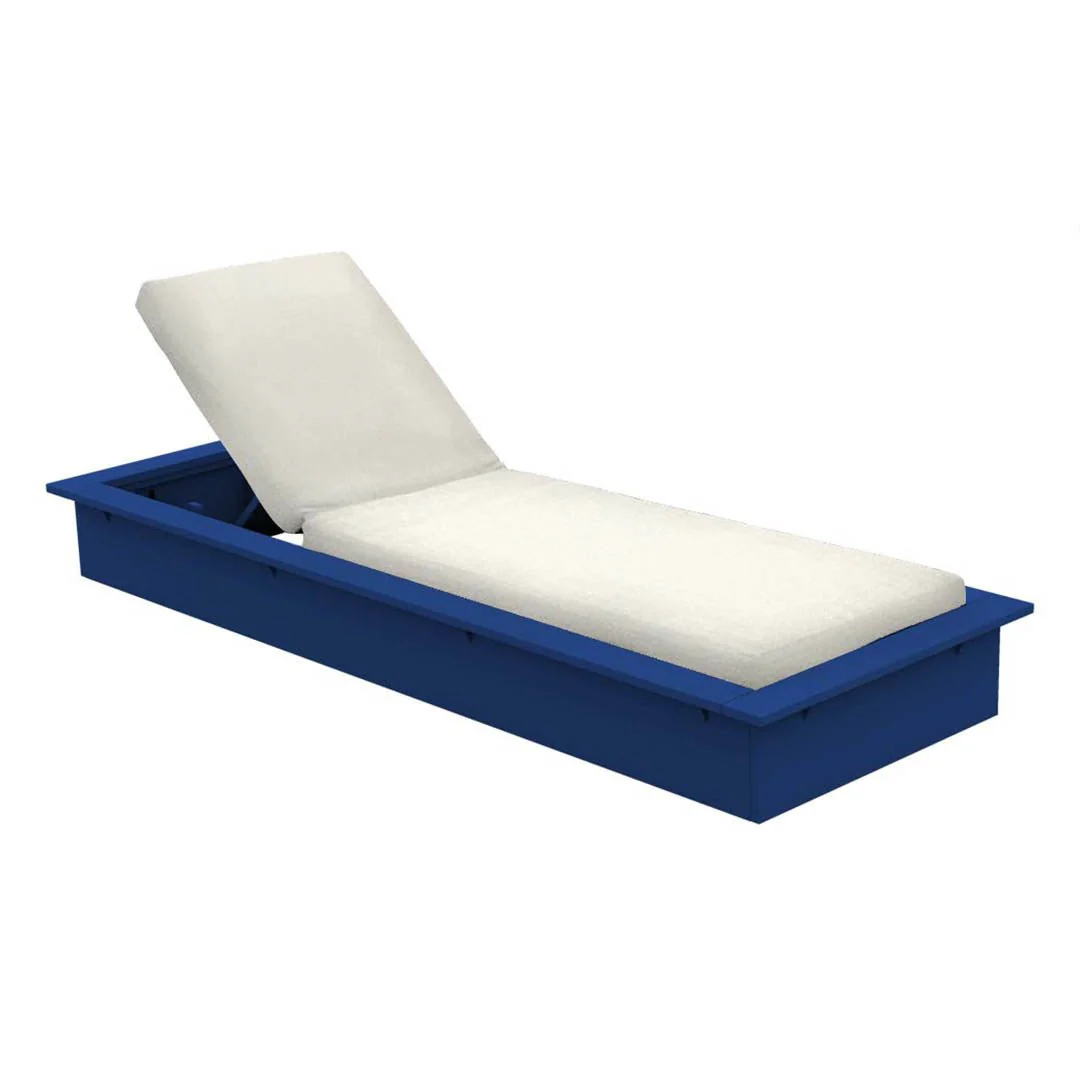Ledge Lounger Echo Chaise Lounger - Luxury Patio Furniture - Image 52