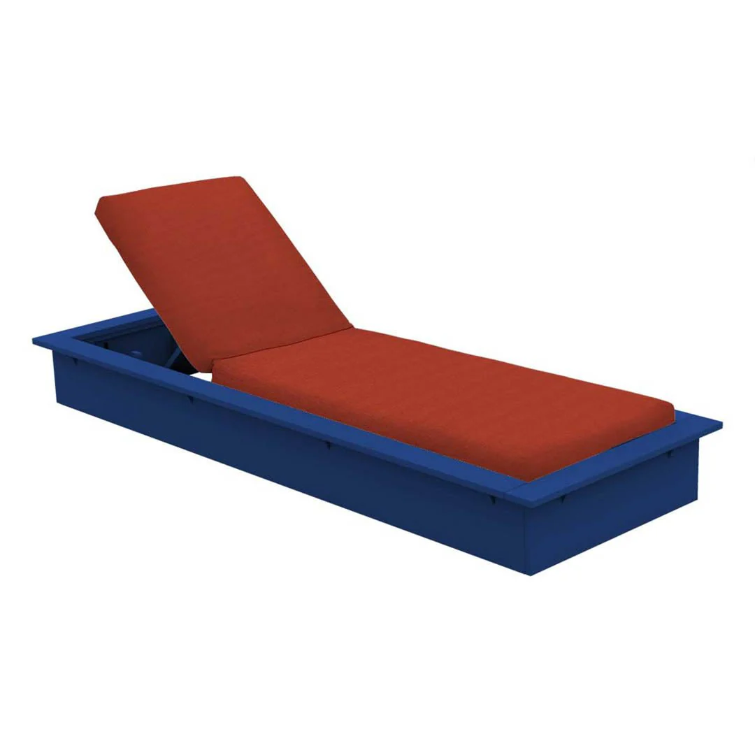 Ledge Lounger Echo Chaise Lounger - Luxury Patio Furniture - Image 54