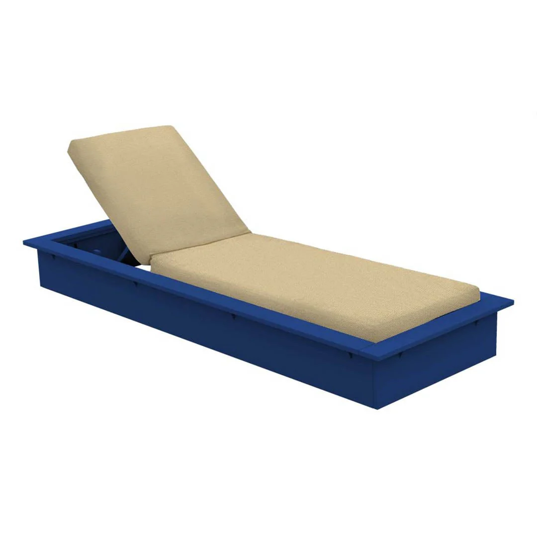 Ledge Lounger Echo Chaise Lounger - Luxury Patio Furniture - Image 56