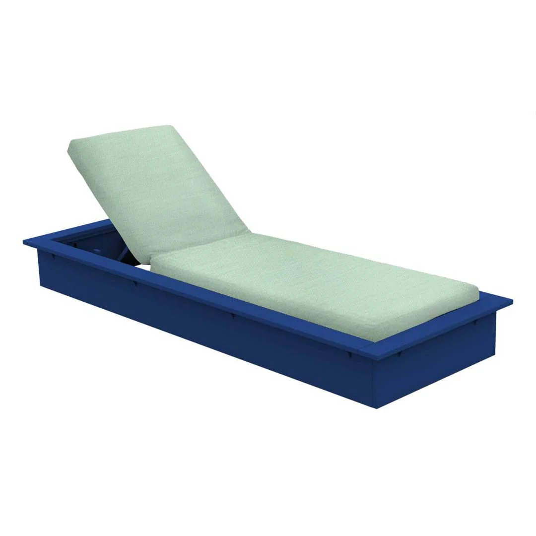 Ledge Lounger Echo Chaise Lounger - Luxury Patio Furniture - Image 60