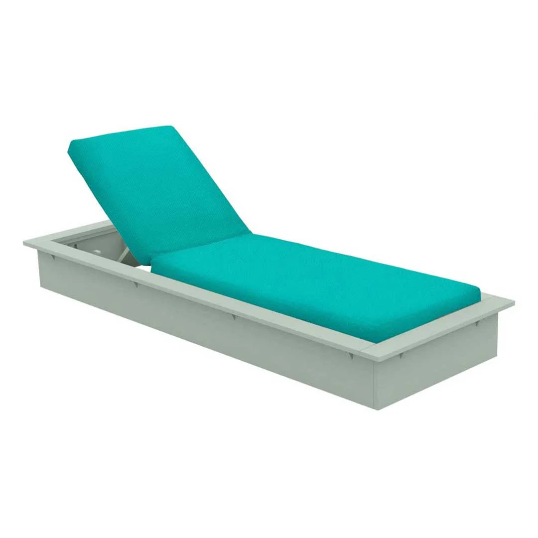 Ledge Lounger Echo Chaise Lounger - Luxury Patio Furniture - Image 63