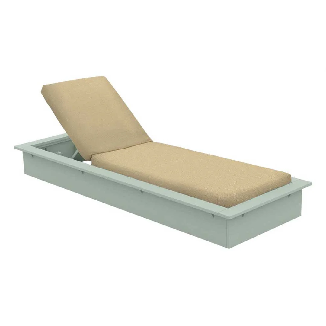 Ledge Lounger Echo Chaise Lounger - Luxury Patio Furniture - Image 65