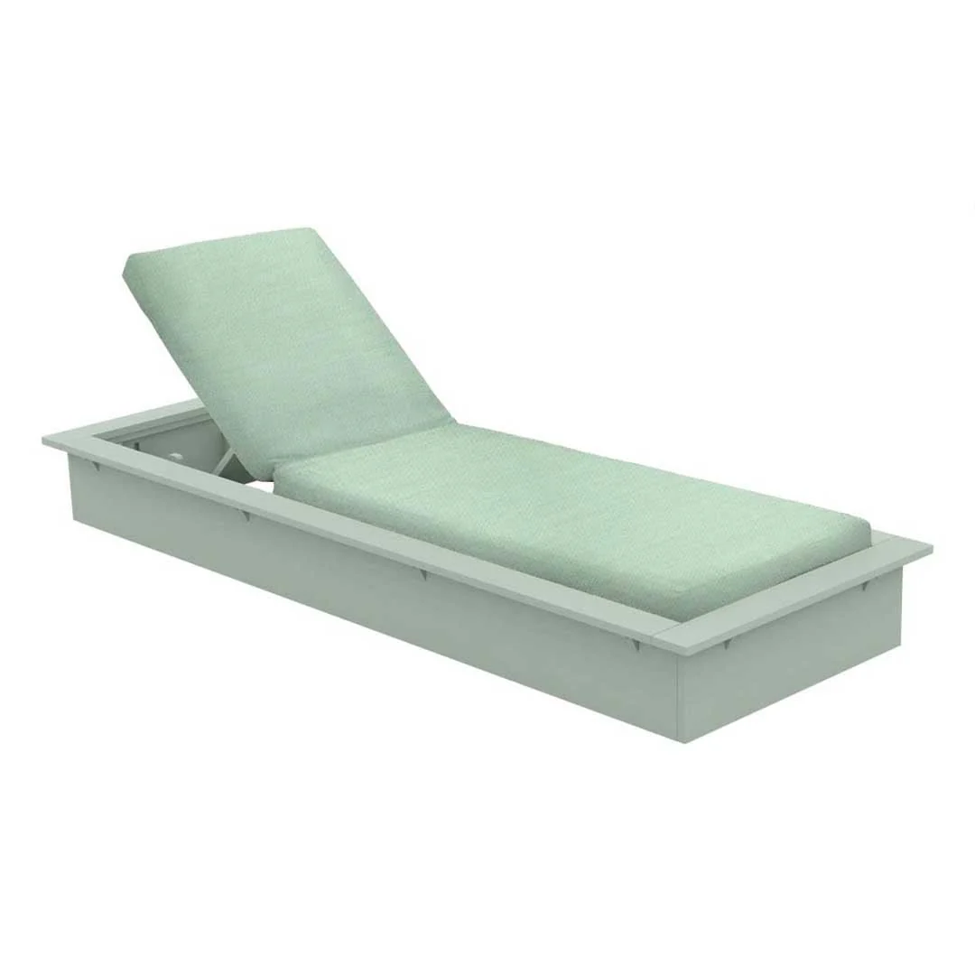 Ledge Lounger Echo Chaise Lounger - Luxury Patio Furniture - Image 70