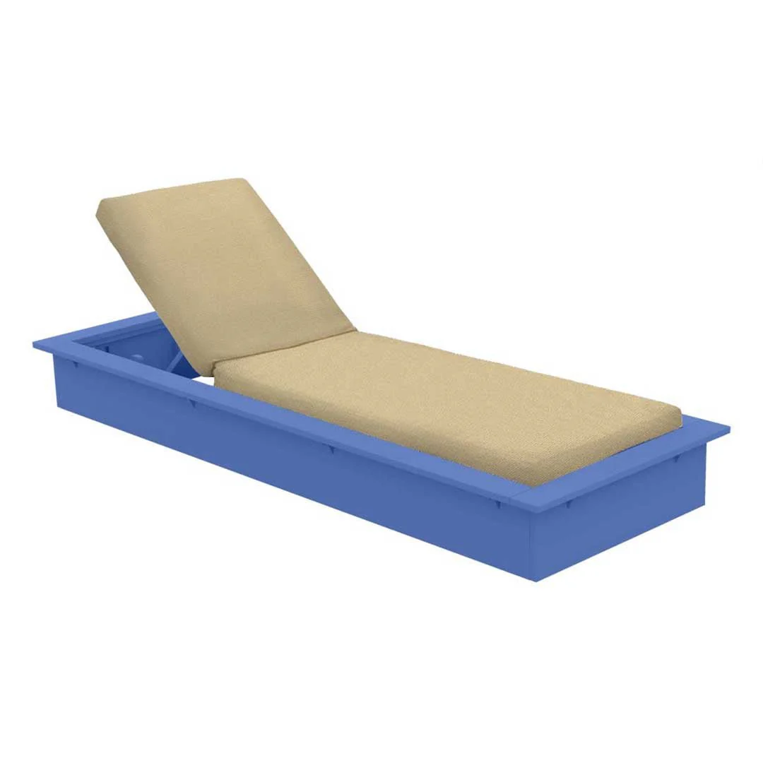 Ledge Lounger Echo Chaise Lounger - Luxury Patio Furniture - Image 75