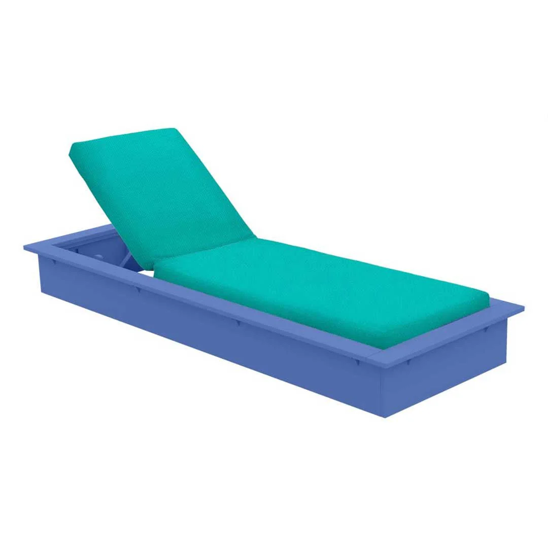 Ledge Lounger Echo Chaise Lounger - Luxury Patio Furniture - Image 80