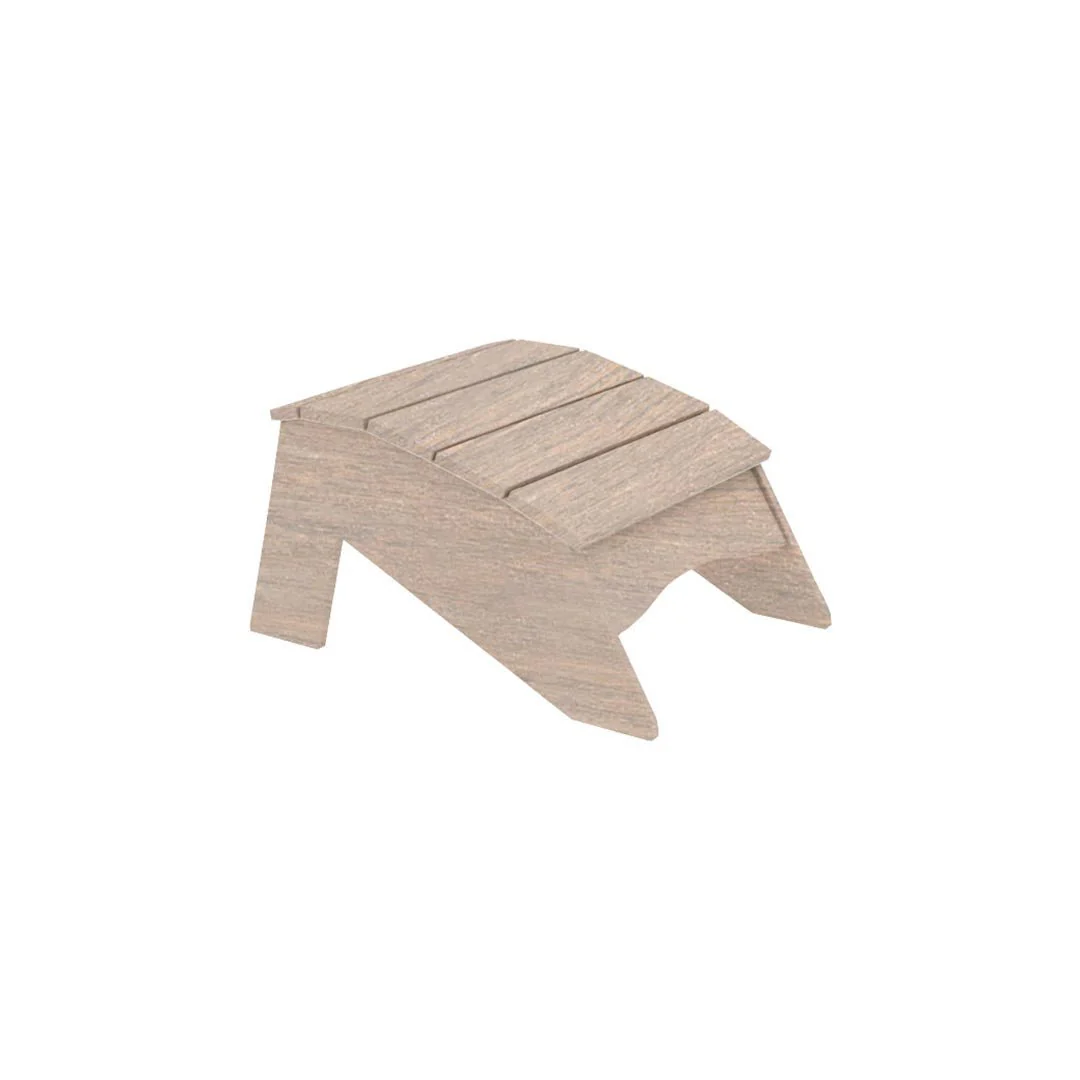 Ledge Lounger Legacy Adirondack Ottoman - Luxury Patio Furniture - Image 13