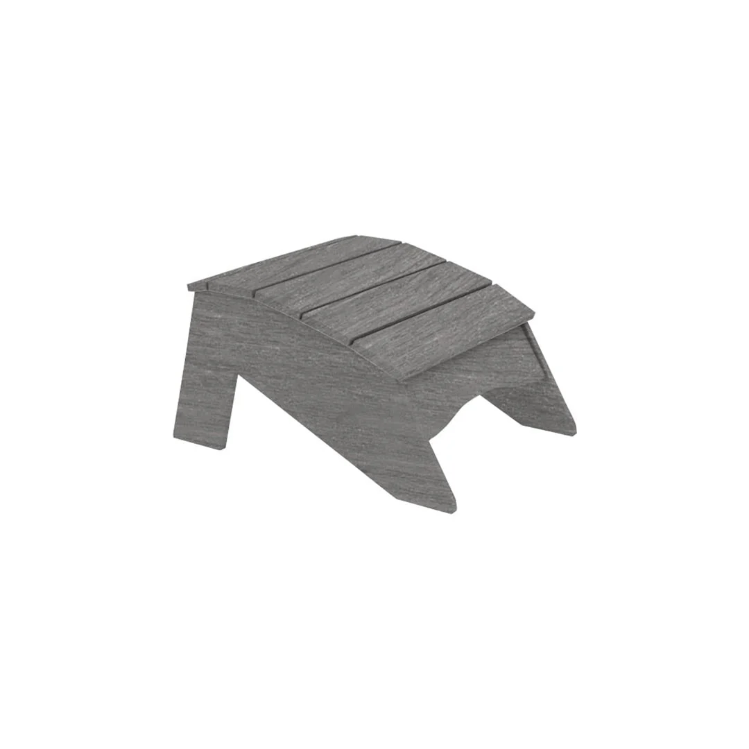 Ledge Lounger Legacy Adirondack Ottoman - Luxury Patio Furniture - Image 16