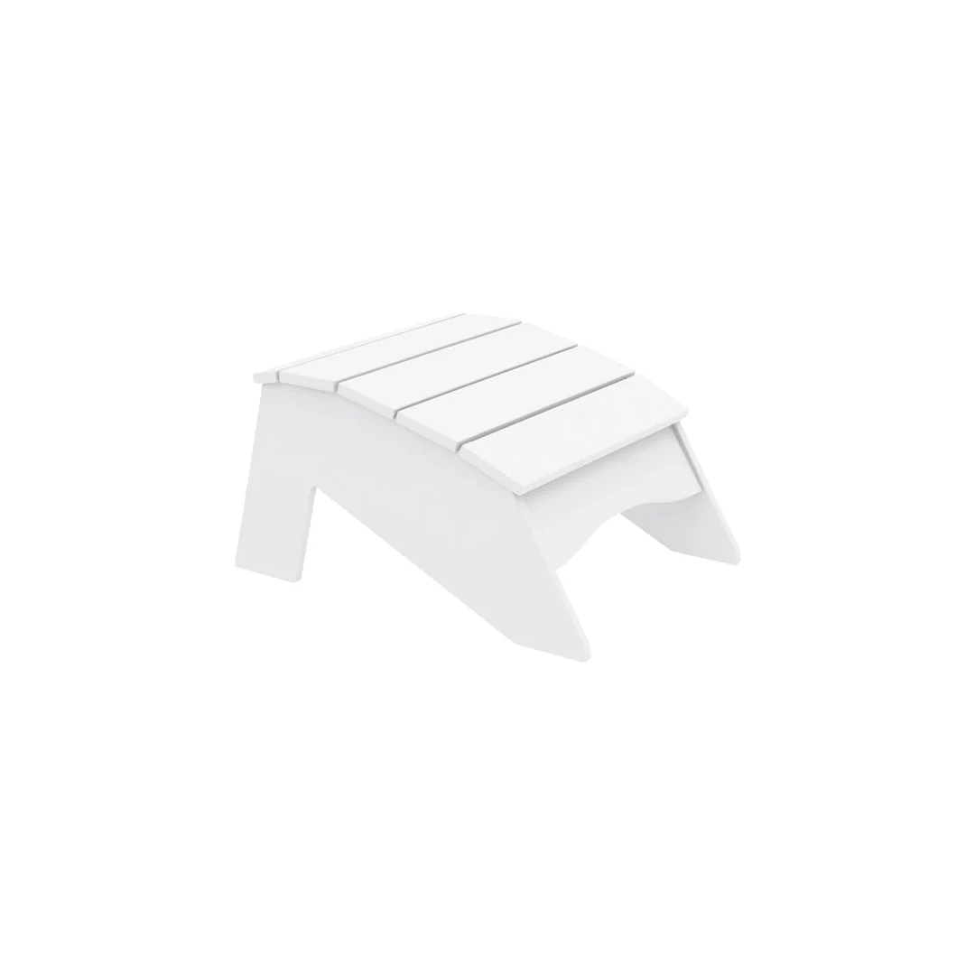 Ledge Lounger Legacy Adirondack Ottoman - Luxury Patio Furniture - Image 4