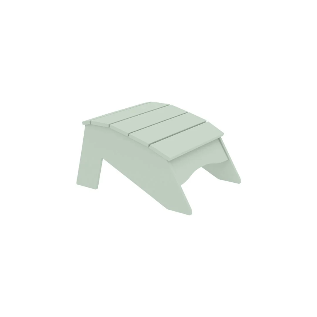 Ledge Lounger Legacy Adirondack Ottoman - Luxury Patio Furniture - Image 9