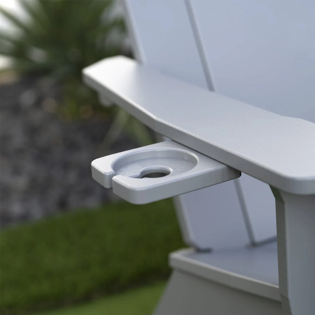 Ledge Lounger Mainstay Adirondack Chair with Ottoman - Luxury Patio Furniture - Image 3