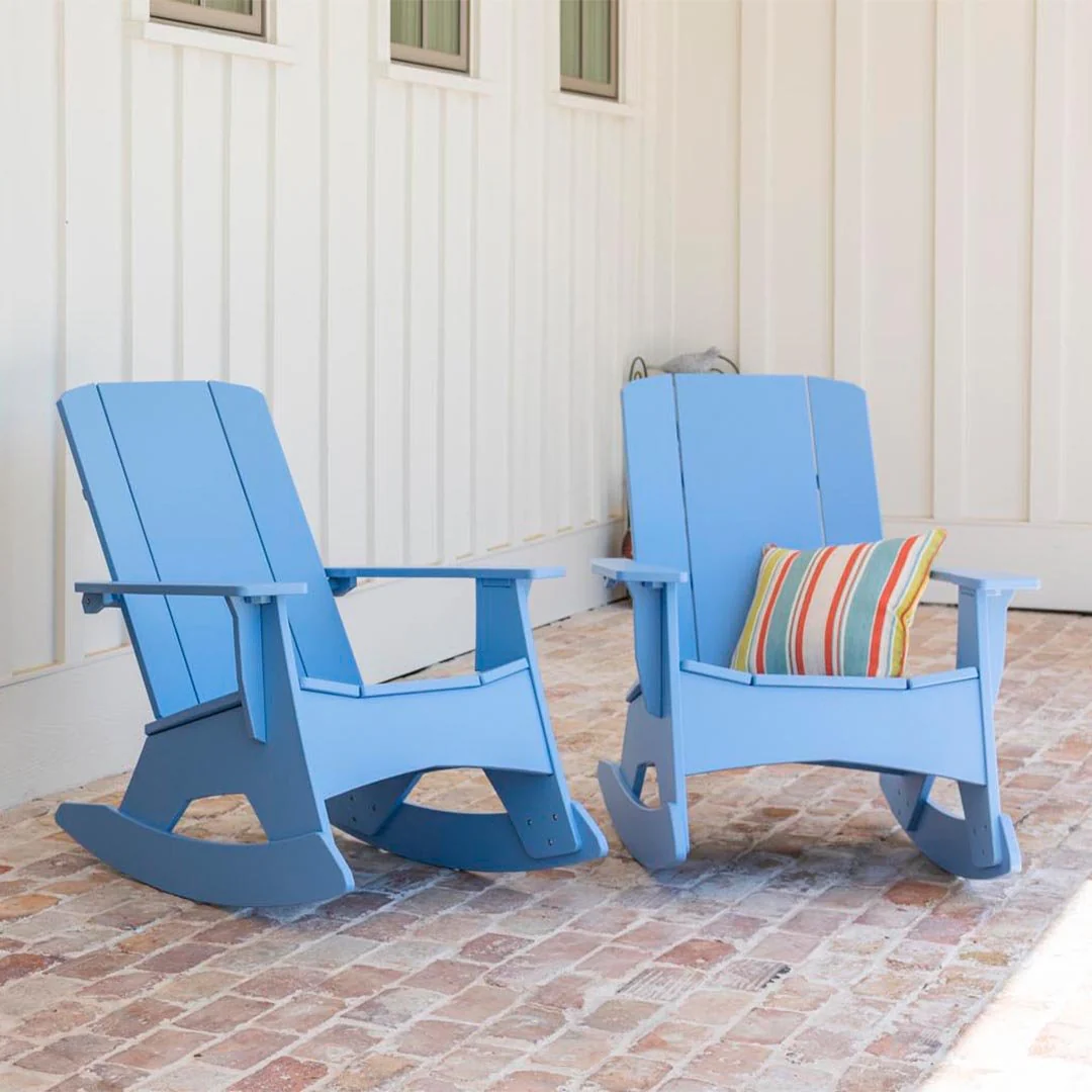 Ledge Lounger Mainstay Adirondack Rocking Chair - Luxury Patio Furniture - Image 4