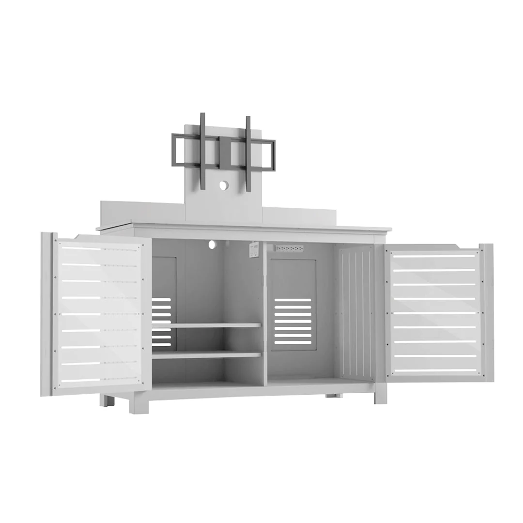 Ledge Lounger Mainstay Bar Credenza - Outdoor Entertainment Center - Image 11