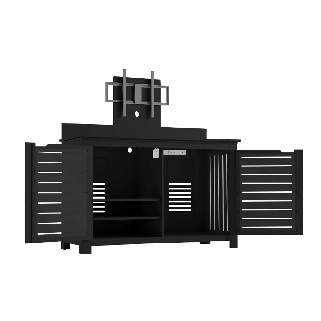 Ledge Lounger Mainstay Bar Credenza - Outdoor Entertainment Center - Image 15
