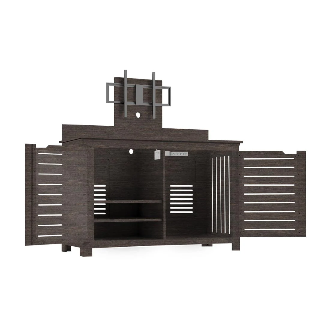 Ledge Lounger Mainstay Bar Credenza - Outdoor Entertainment Center - Image 17