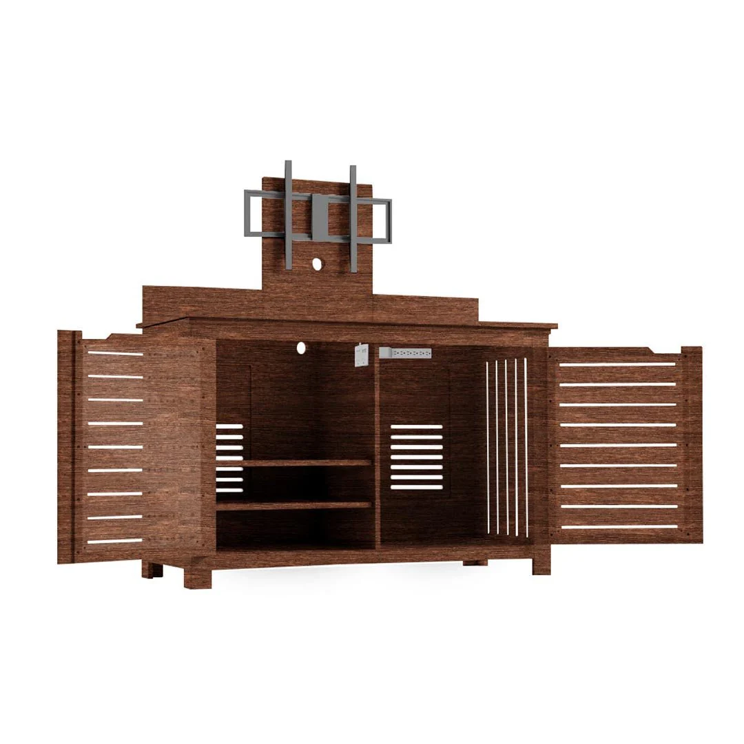 Ledge Lounger Mainstay Bar Credenza - Outdoor Entertainment Center - Image 20