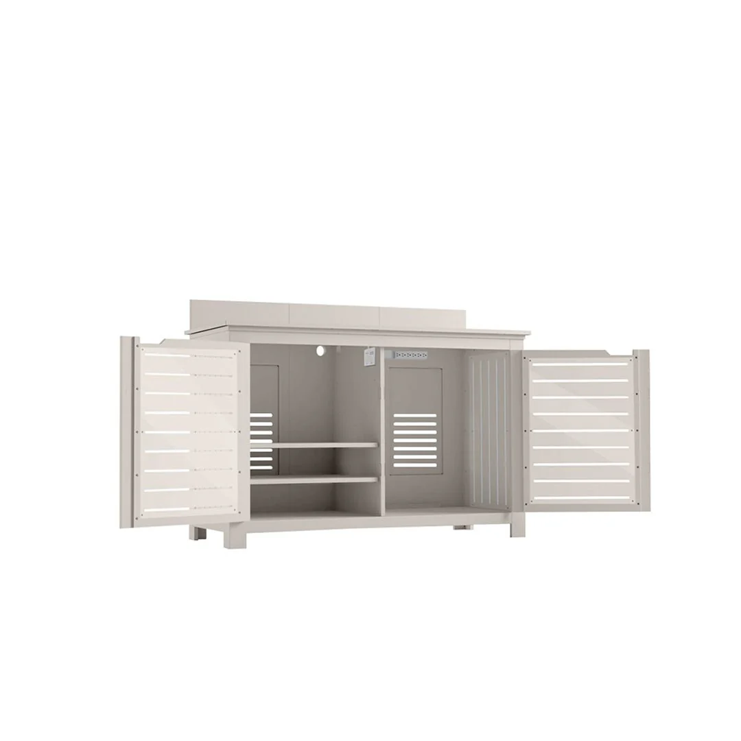 Ledge Lounger Mainstay Bar Credenza - Outdoor Entertainment Center - Image 23