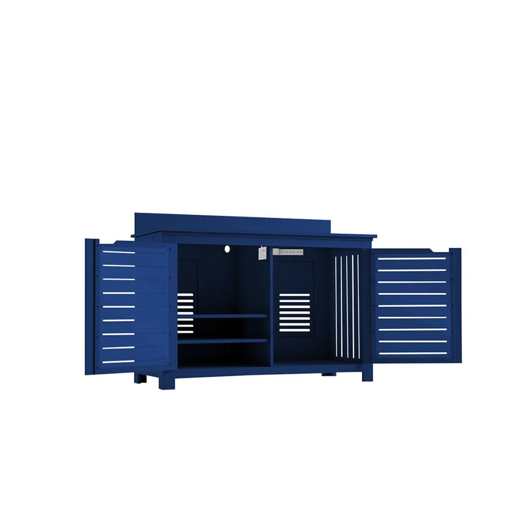 Ledge Lounger Mainstay Bar Credenza - Outdoor Entertainment Center - Image 27