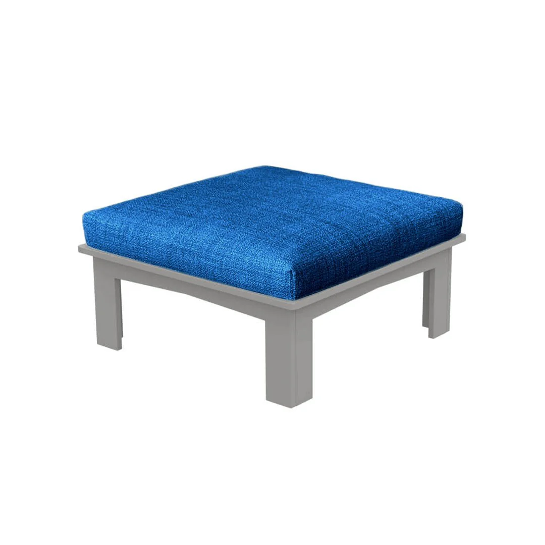 Ledge Lounger Mainstay Sectional Ottoman - Luxury Patio Furniture - Image 19
