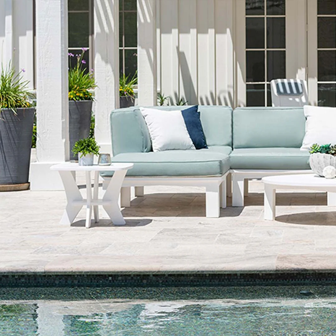 Ledge Lounger Mainstay Sectional Ottoman - Luxury Patio Furniture - Image 2