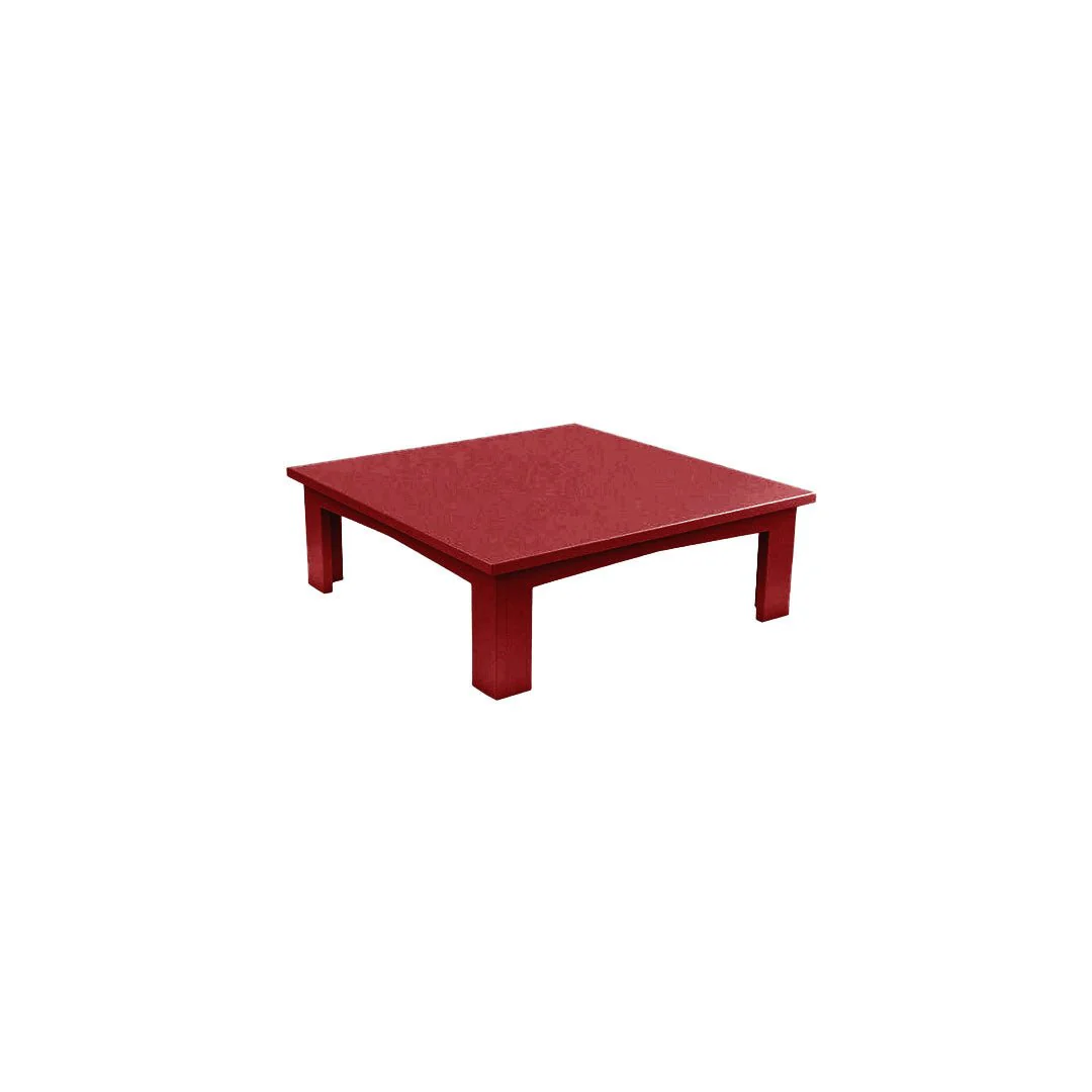 Ledge Lounger Mainstay Square Coffee Table - Patio Table - Image 8