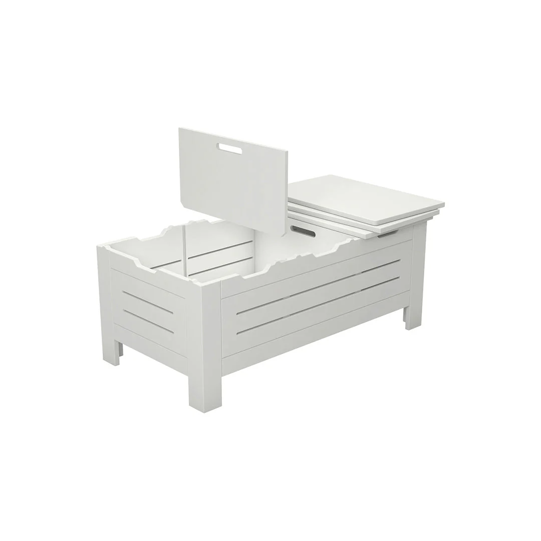 Ledge Lounger Mainstay Storage Coffee Table - Patio Table - Image 6