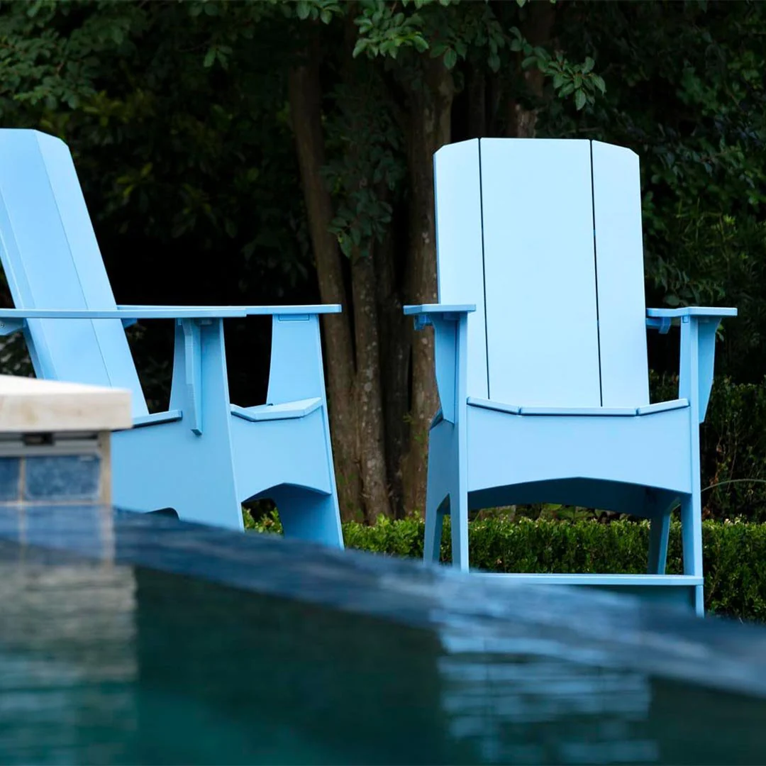 Ledge Lounger Mainstay Tall Adirondack Chair - Luxury Patio Furniture - Image 4