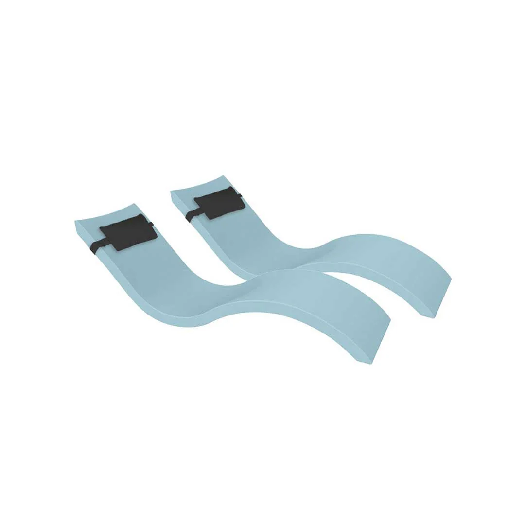 Ledge Lounger Outdoor Escape Bundle - In-Pool & Patio Furniture (2 Signature Chaise Loungers & 2 Headrest Pillows) - Image 39