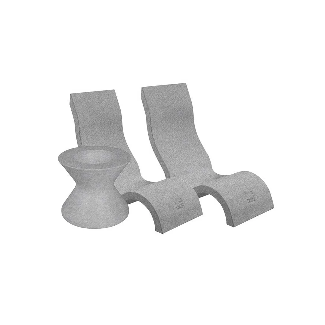 Ledge Lounger Relaxation Bundle - In-Pool & Patio Furniture (2 Signature Chairs & Ice Bin) - Image 12
