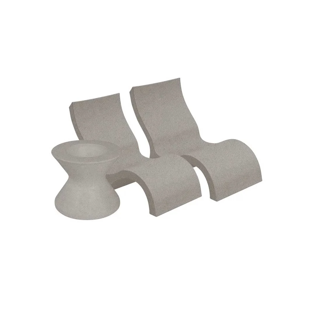 Ledge Lounger Relaxation Bundle - In-Pool & Patio Furniture (2 Signature Chairs & Ice Bin) - Image 7