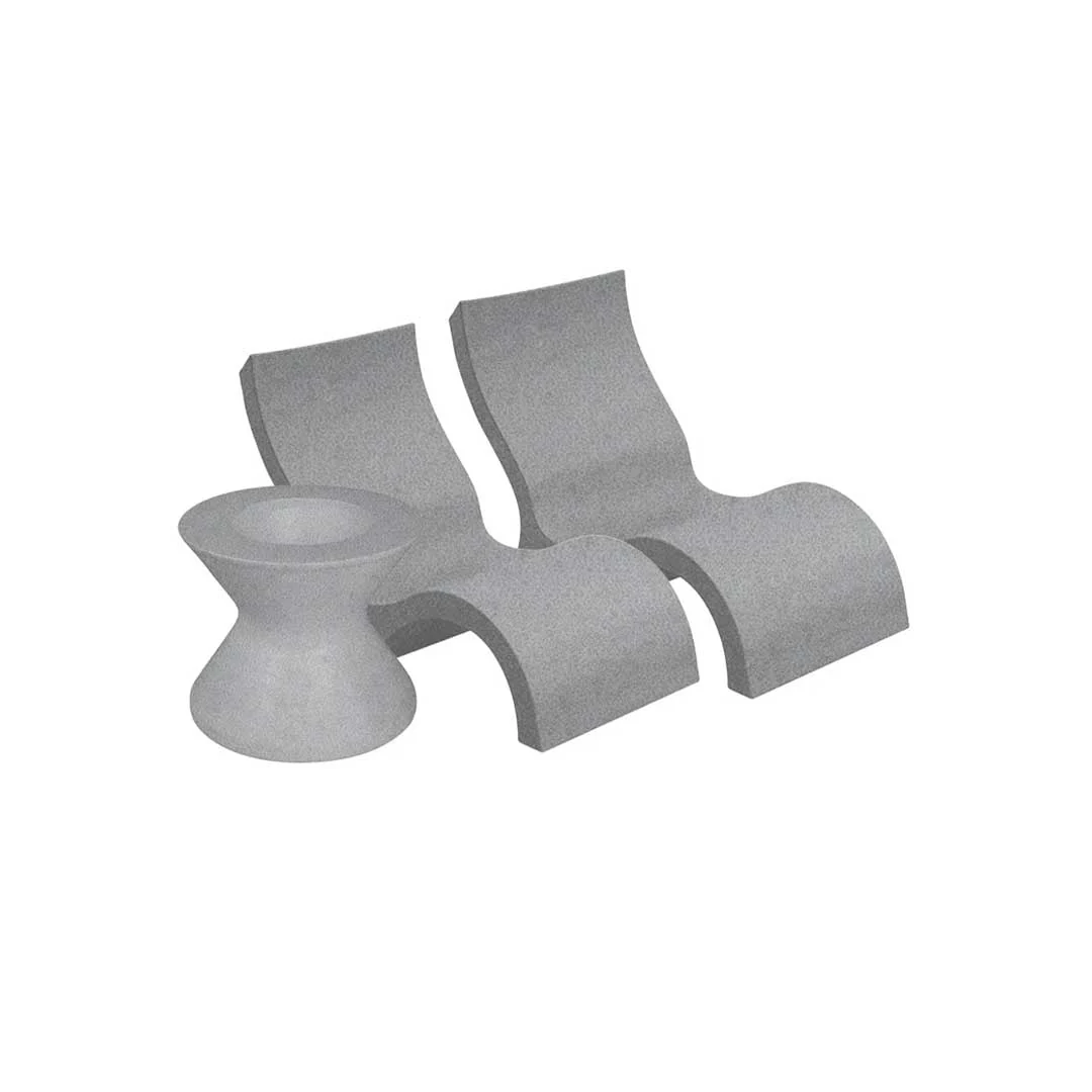Ledge Lounger Relaxation Bundle - In-Pool & Patio Furniture (2 Signature Chairs & Ice Bin) - Image 8