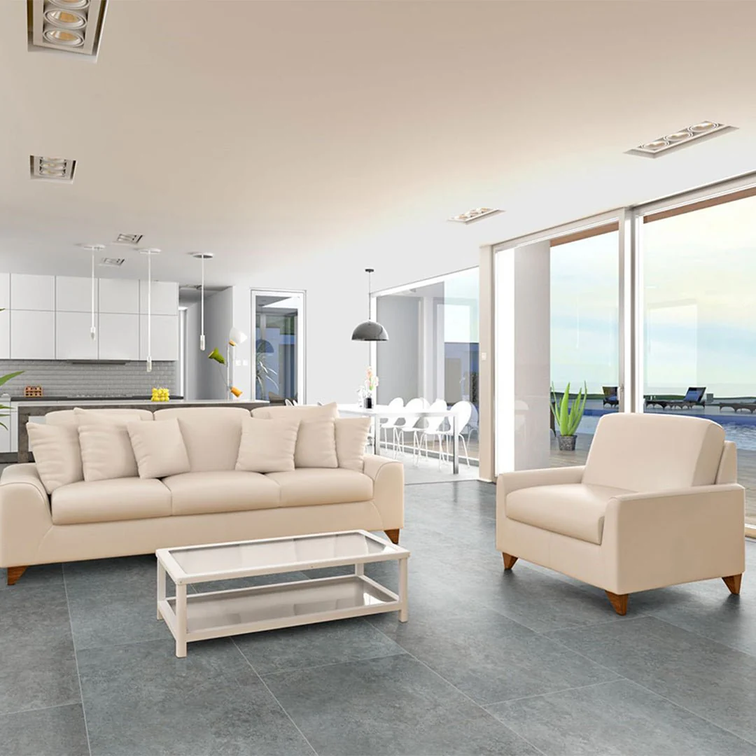 Legions Lunar Silver, 24" x 48" - Porcelain Tile - Image 2